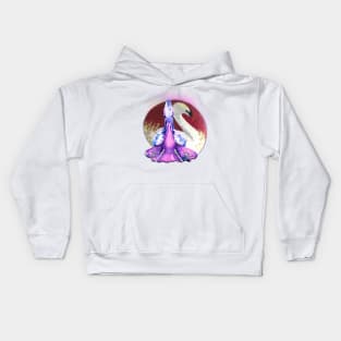 Mermaid Rock Painting Kids Hoodie